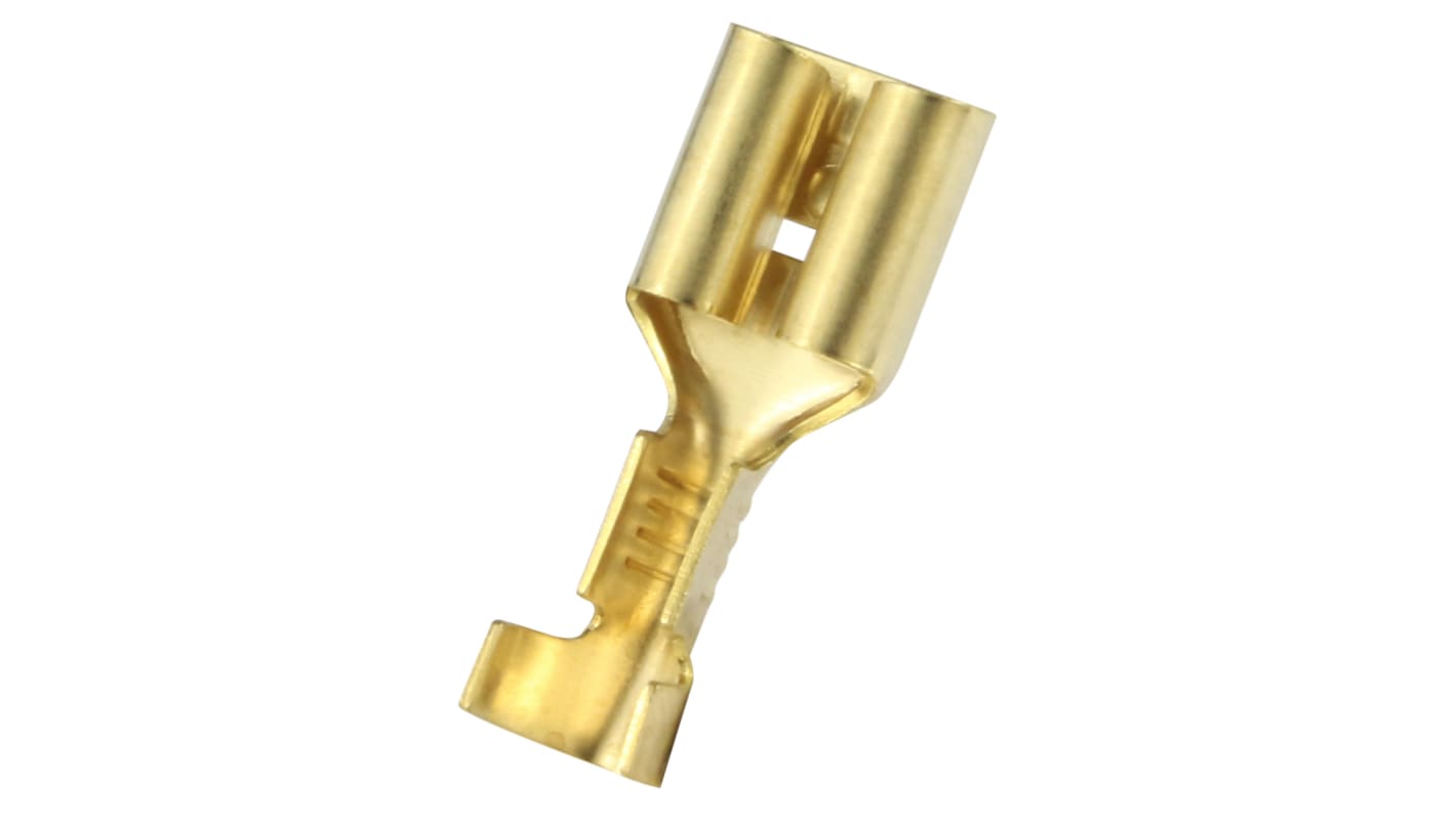 RS PRO Open Barrel Double Crimp Receptacle, Uninsulated