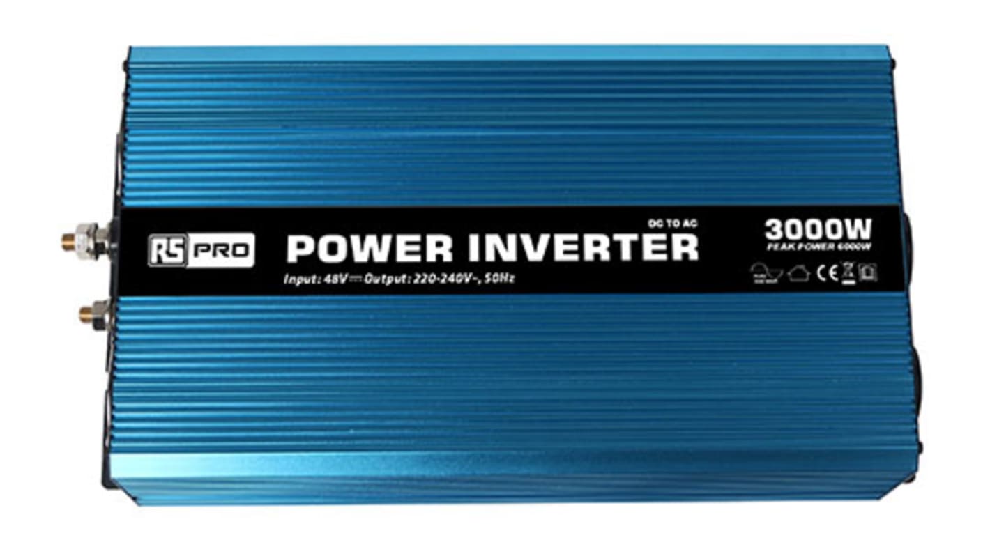 Inversor de corriente, 3000W