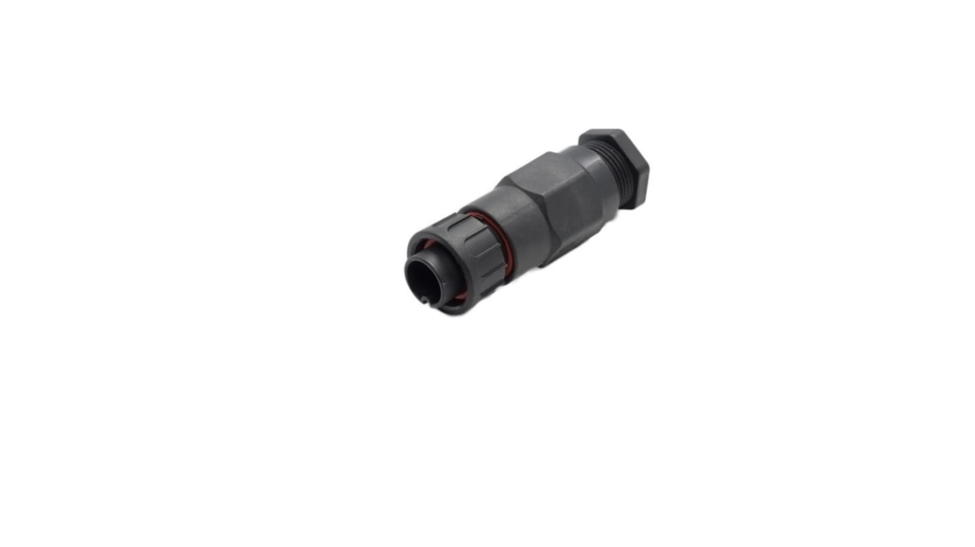 RS PRO Hybrid Power & Signal Connector, 4 + 2 Contacts, Cable Mount, C2 Connector, Plug, Male, IP67