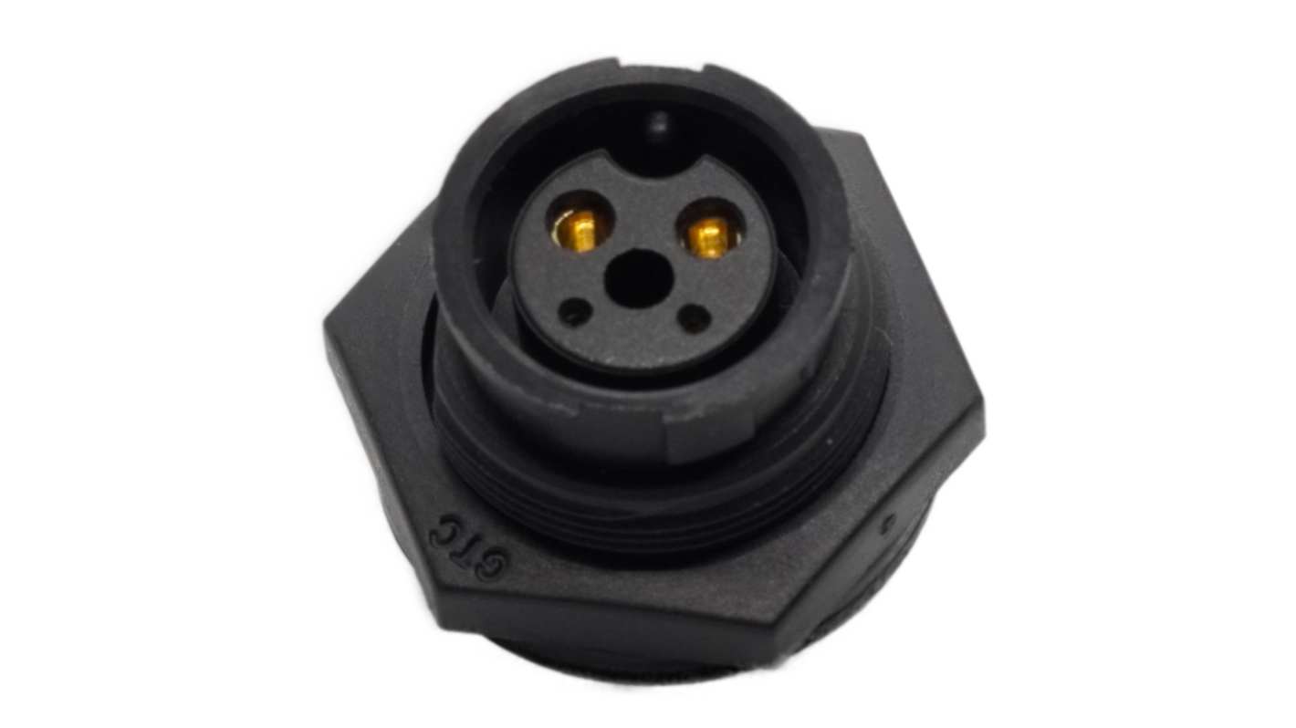 RS PRO Circular Connector, 4 Contacts, Panel Mount, C3 Connector, Socket, Female, IP67