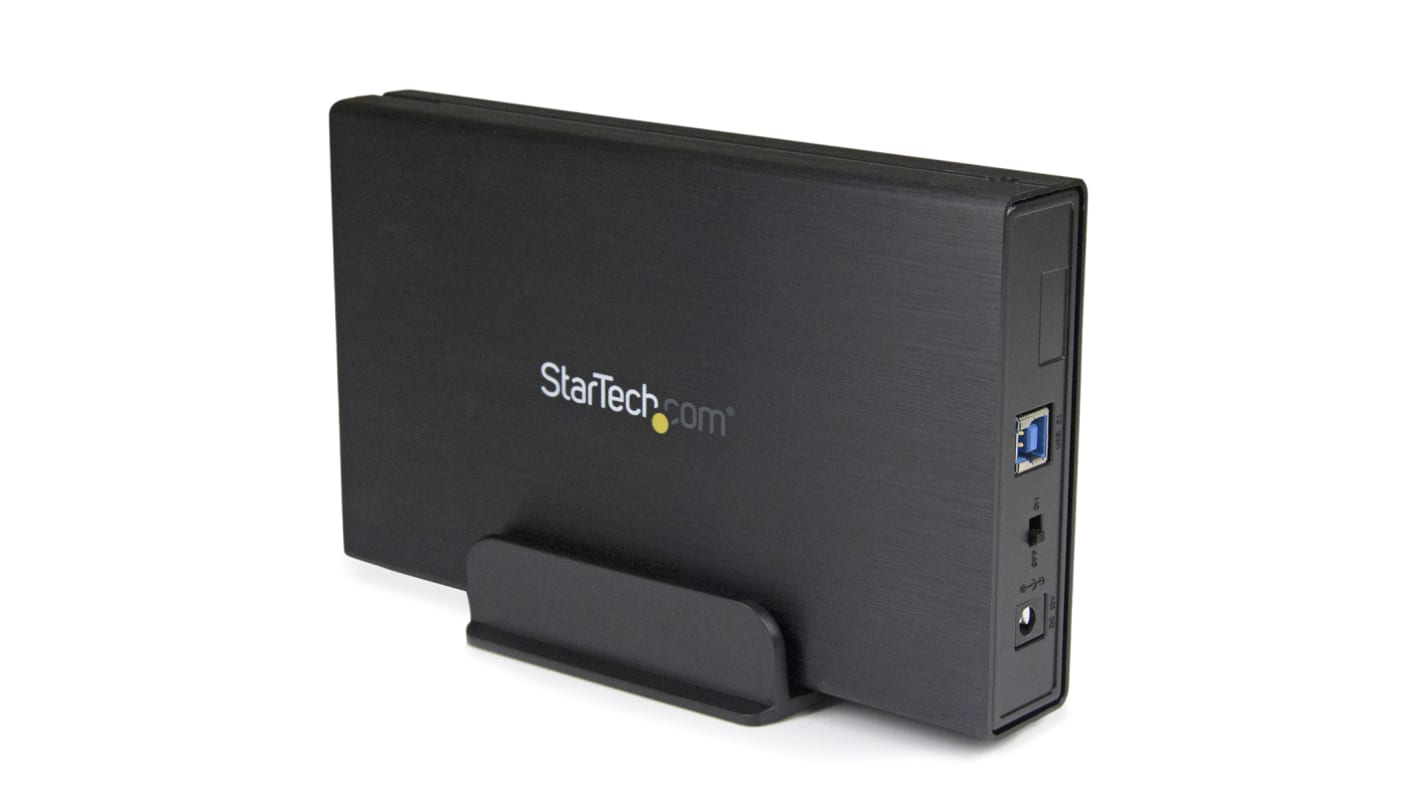 StarTech.com Festplattengehäuse, 3.5Zoll Aluminium, Kunststoff, SATA, USB 3.1, 191.5 x 31.4 x 115.4mm