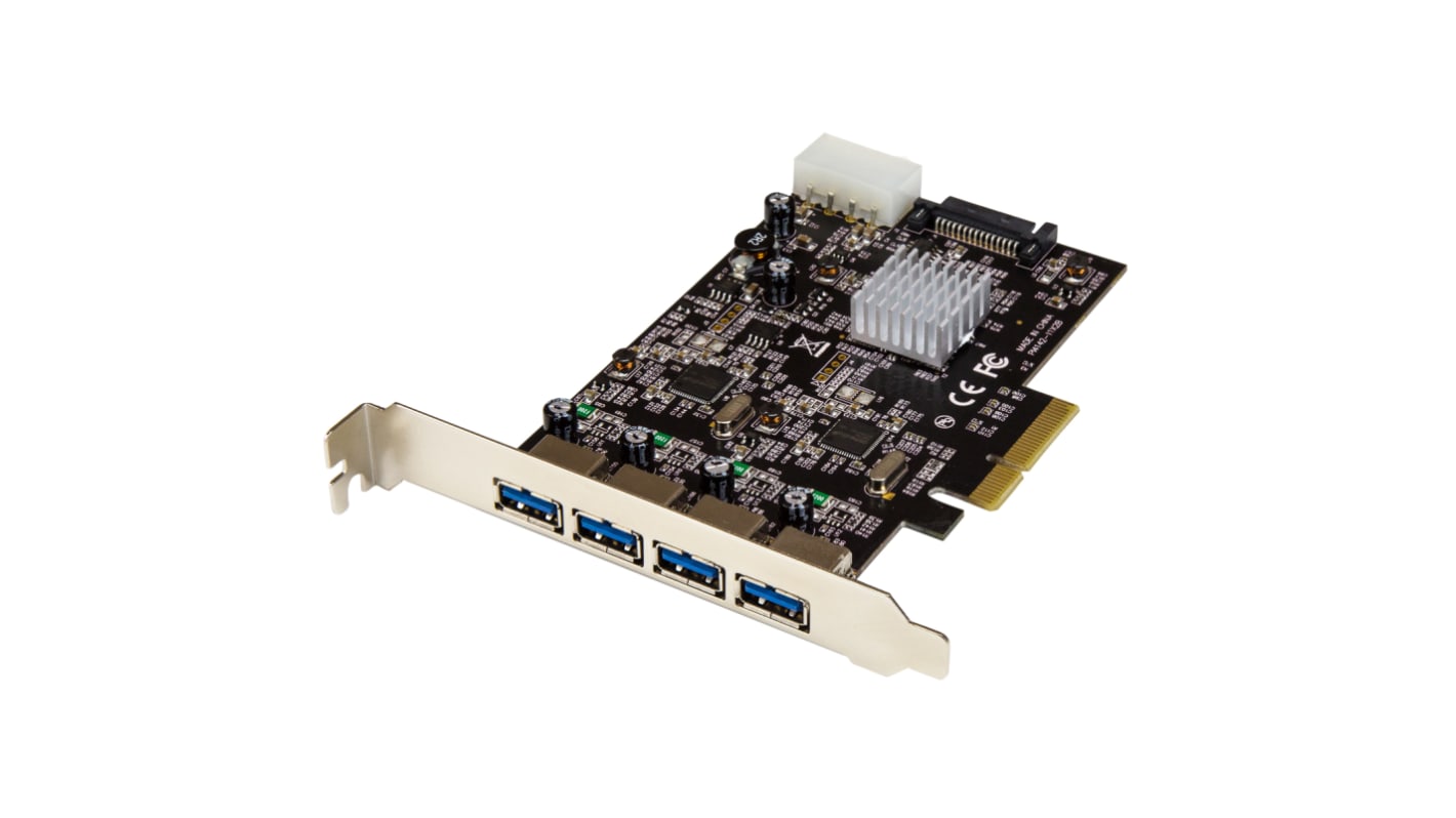 Karta USB, PCIe, l. portów: 4, typ: USB A, standard: USB 3.1