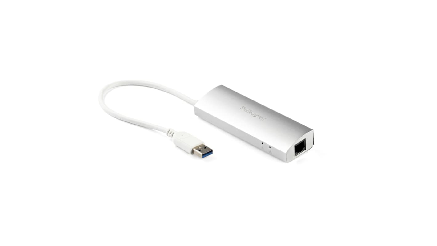 StarTech.com 3 Port USB 3.0 USB A  Hub, USB Bus Powered, 110 x 34 x 18mm