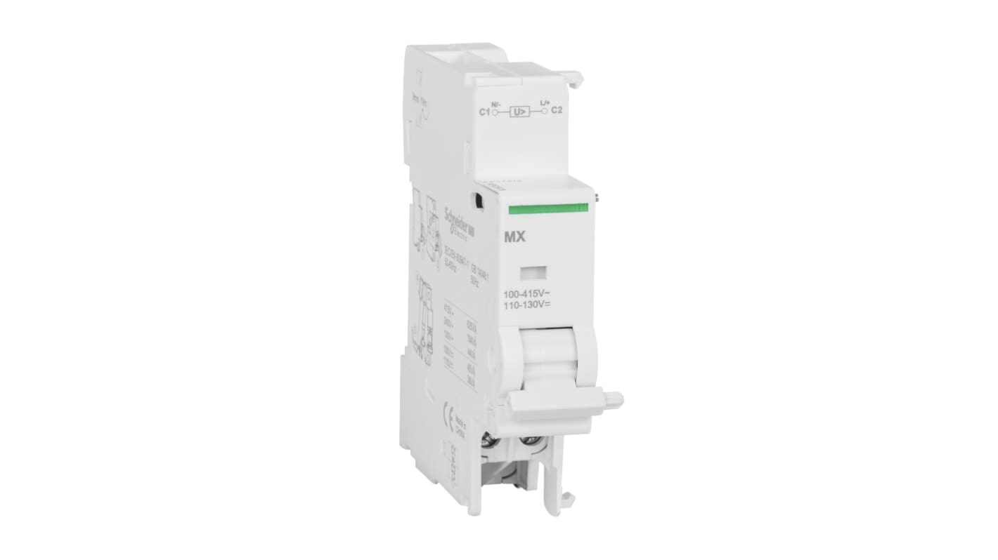 Schneider Electric 脱扣器, 100 → 415 V 交流， 110 → 130V 直流, MX系列