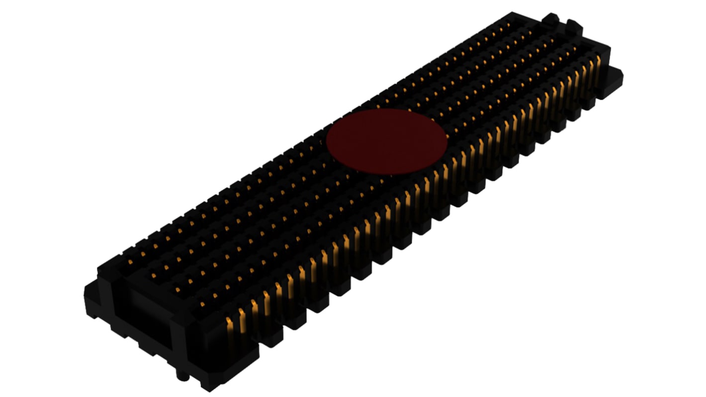 Conector hembra para PCB Samtec serie ASP, de 400 vías en 10 filas, paso 1.27mm, Montaje en orificio pasante, para