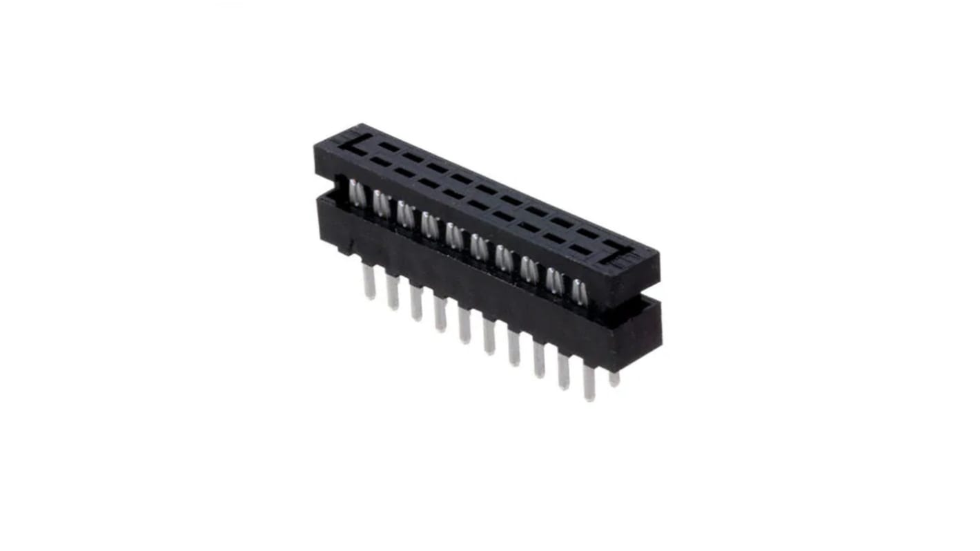 Conector IDC macho Samtec de 5 vías, paso 2.0mm, 1 fila