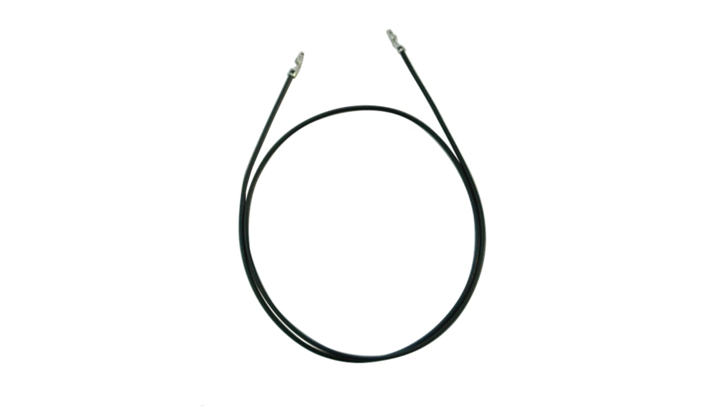 RS PRO 端子线, 0.14mm², 300mm长, 黑色, 1 A, DF14母头转DF14母头