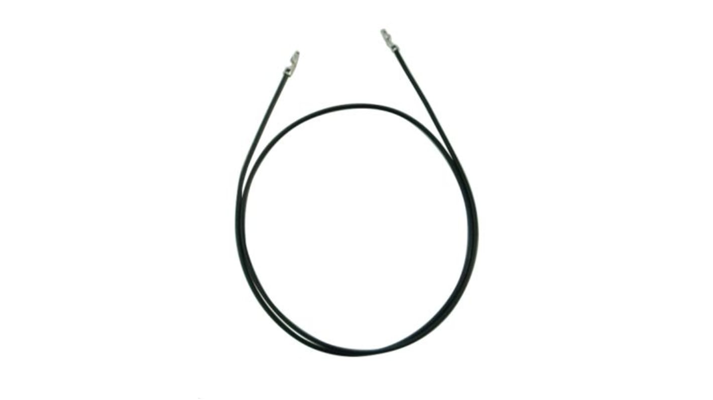 RS PRO Female DF14 to Female DF14 Crimped Wire, 300mm, 0.14mm², Blue
