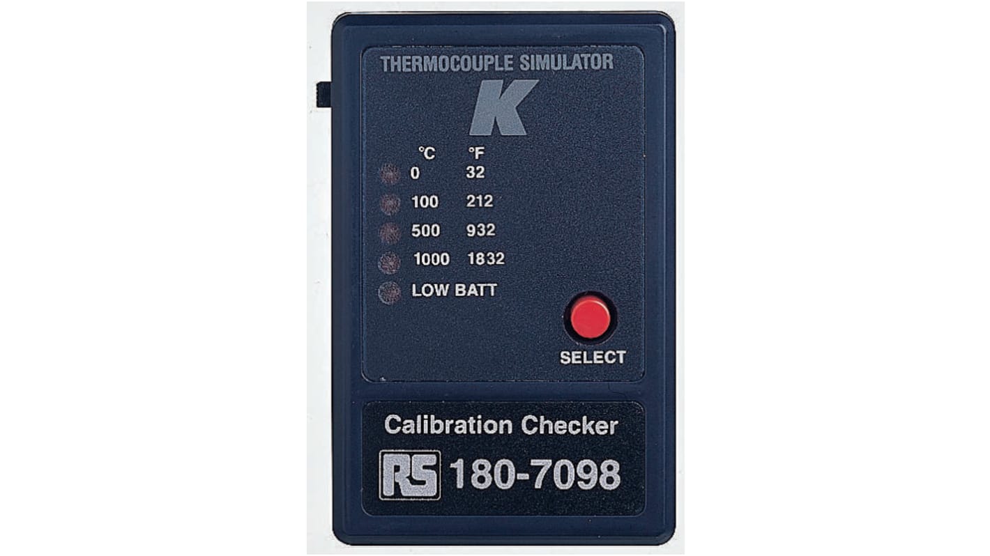 Calibratore termocoppia RS PRO Certificazione ISO, tipo K, precisione ±2,5 °C