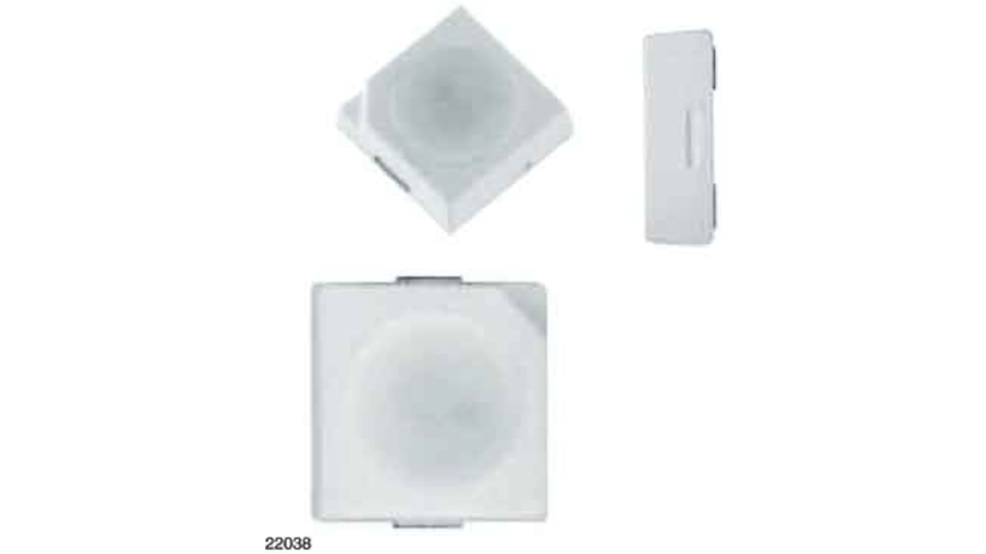 Vishay COB光源, 4.1 V正向电压, 白光, 51700 mcd, 3.5 x 3.5 x 1.2mm, VLMW51Q2R3系列