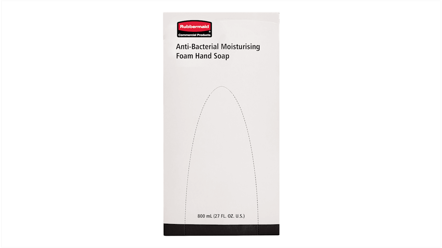 Limpiador para manos Rubbermaid Commercial Products antibacteriano, Rellenable de 800 ml
