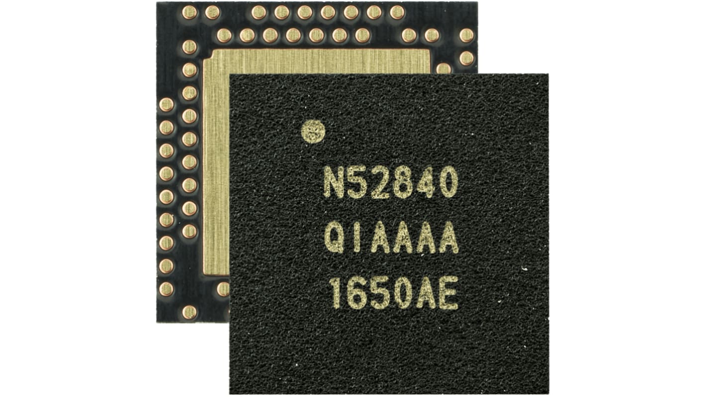 Nordic Semiconductor HF-Transceiver FSK, O-QPSK, PWM, QFN 73-Pin 7 x 7 x 0.77mm SMD