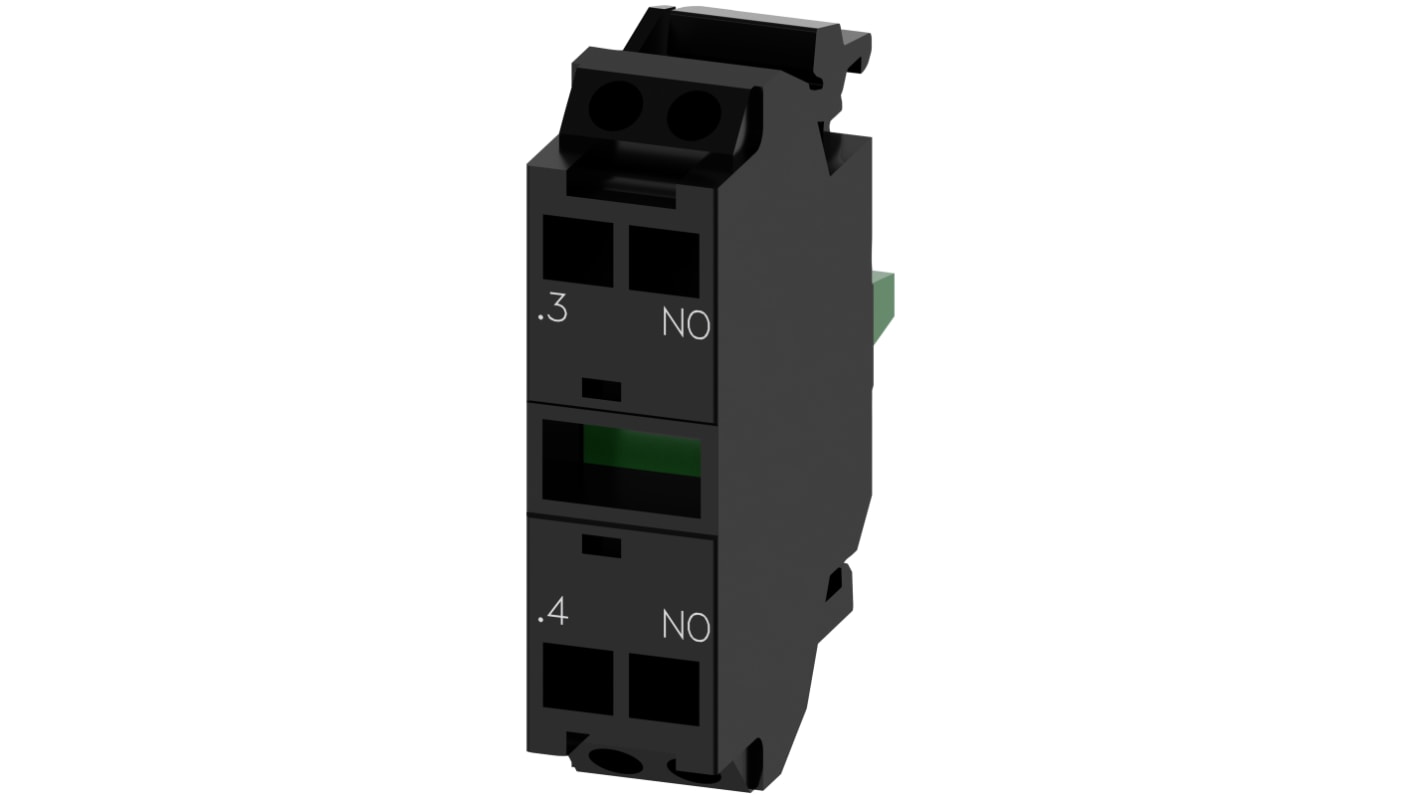 Blok styków Siemens SIRIUS ACT 3SU14 blokada Blok styków 1NO 5 → 500V ac/dc