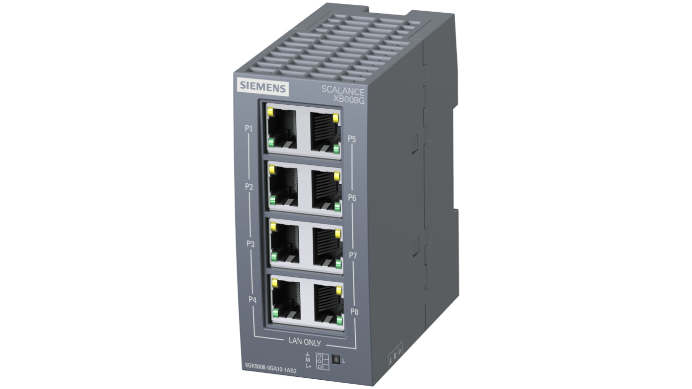 Siemens for Use with Industrial Ethernet Network