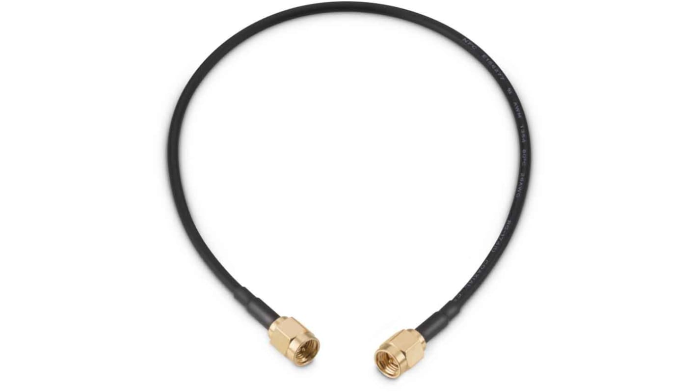 Wurth Elektronik Male SMA to Male SMA, 304.8mm, RG174 Coaxial, Terminated50 Ω