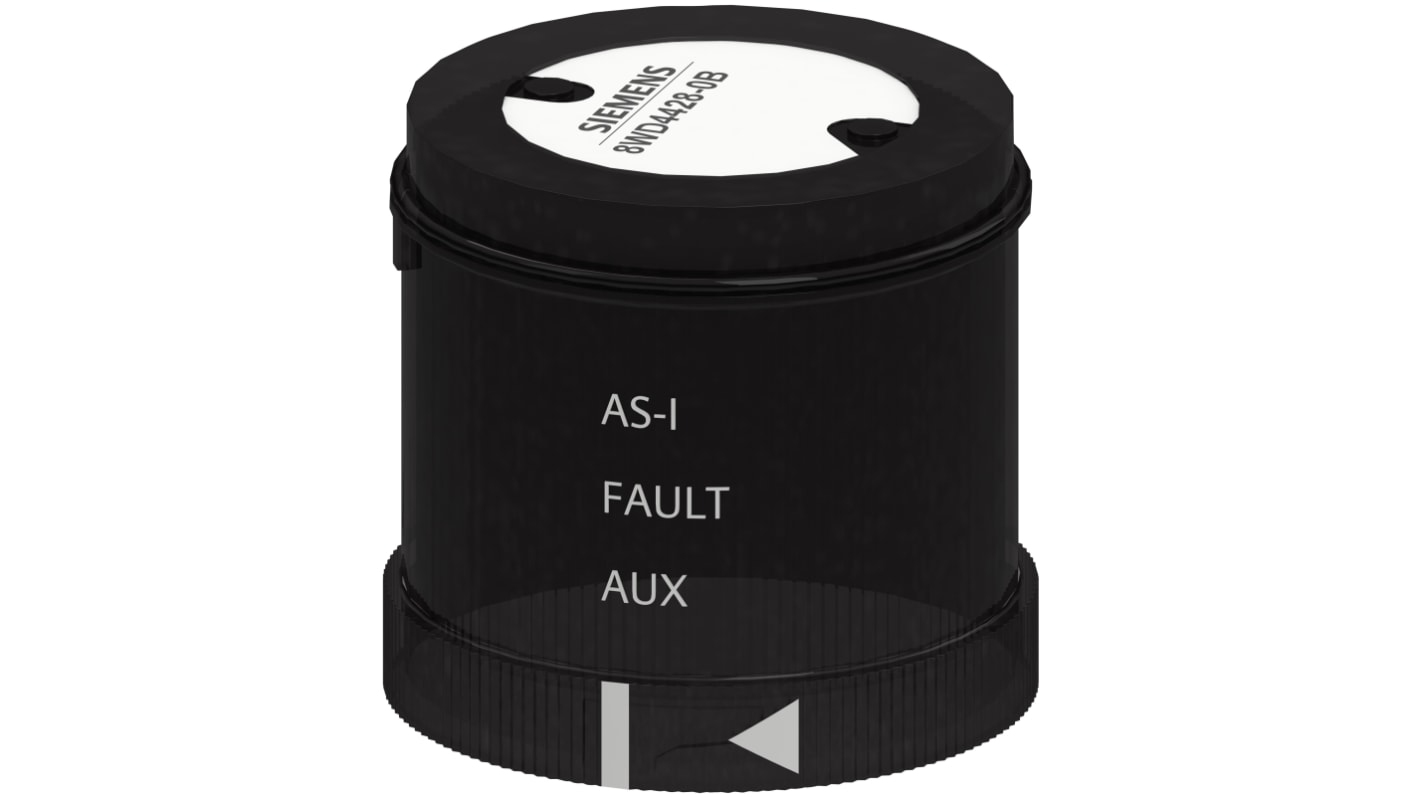 Módulo de interfaz AS Siemens 8WD44, Negro, Ø 70mm, alim. 24 V dc