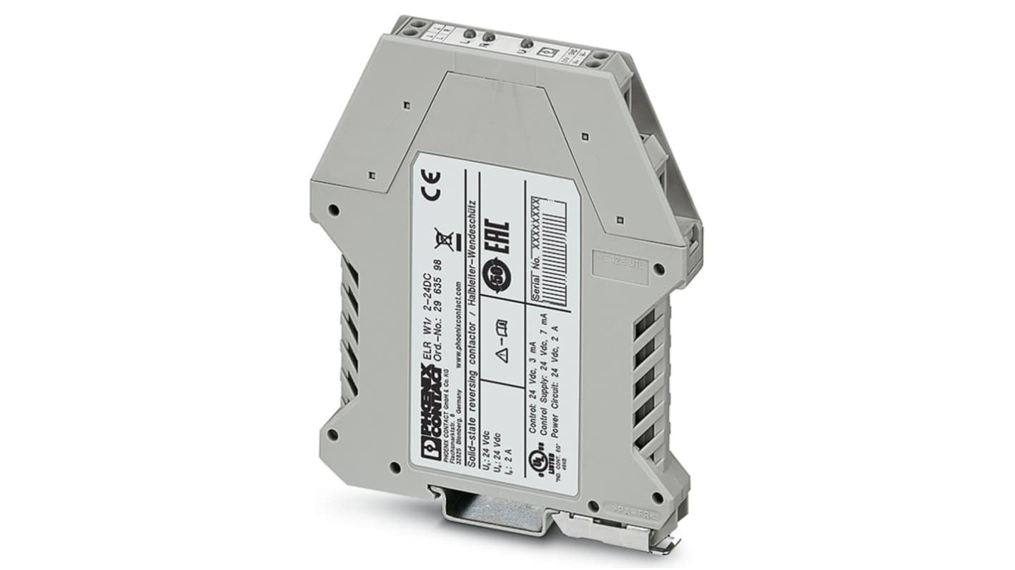 Phoenix Contact Voltage Monitoring Relay, 10 → 30V dc, DIN Rail