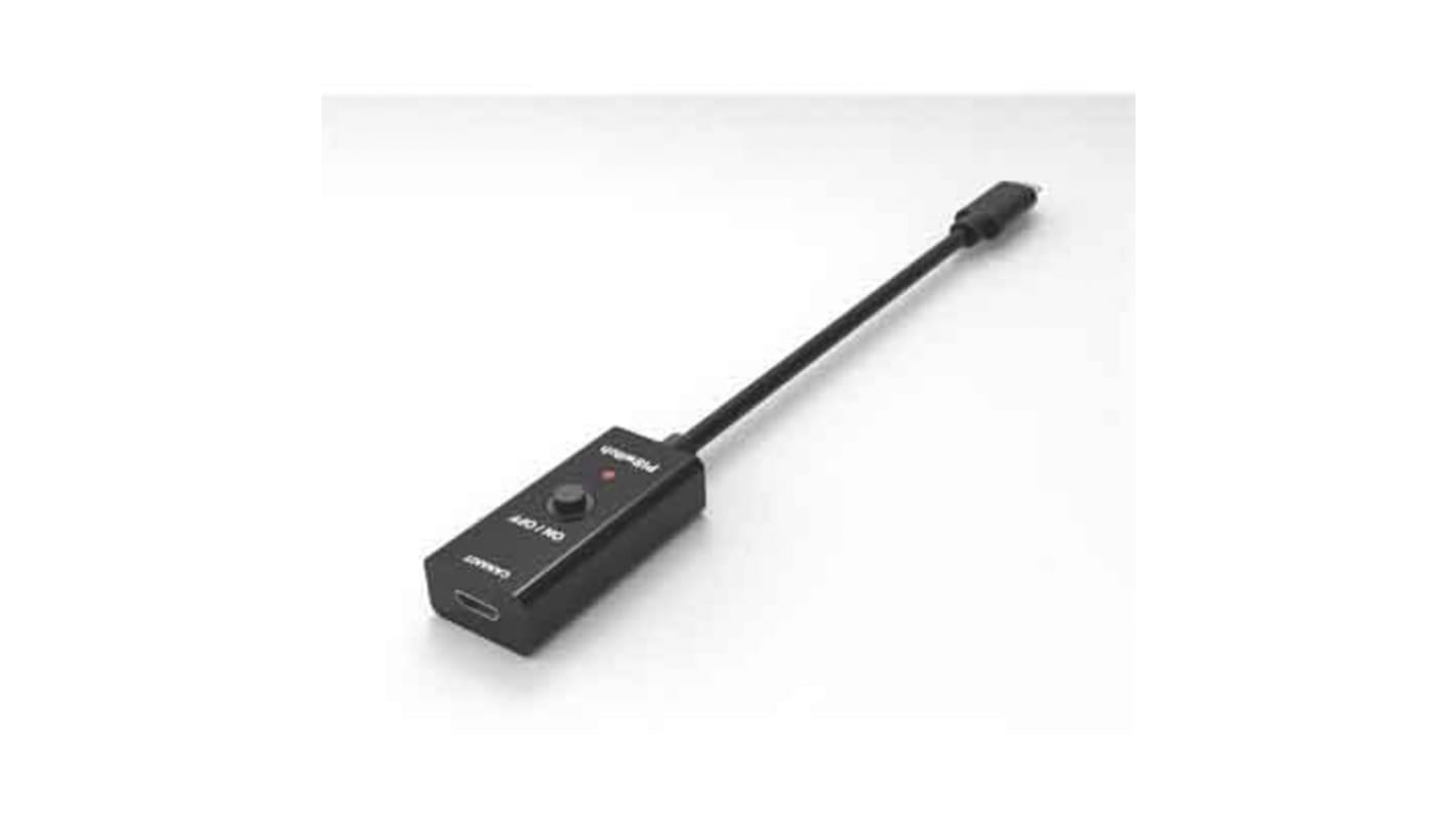 Canakit Micro USB to Female Micro USB with Power Switch in Black