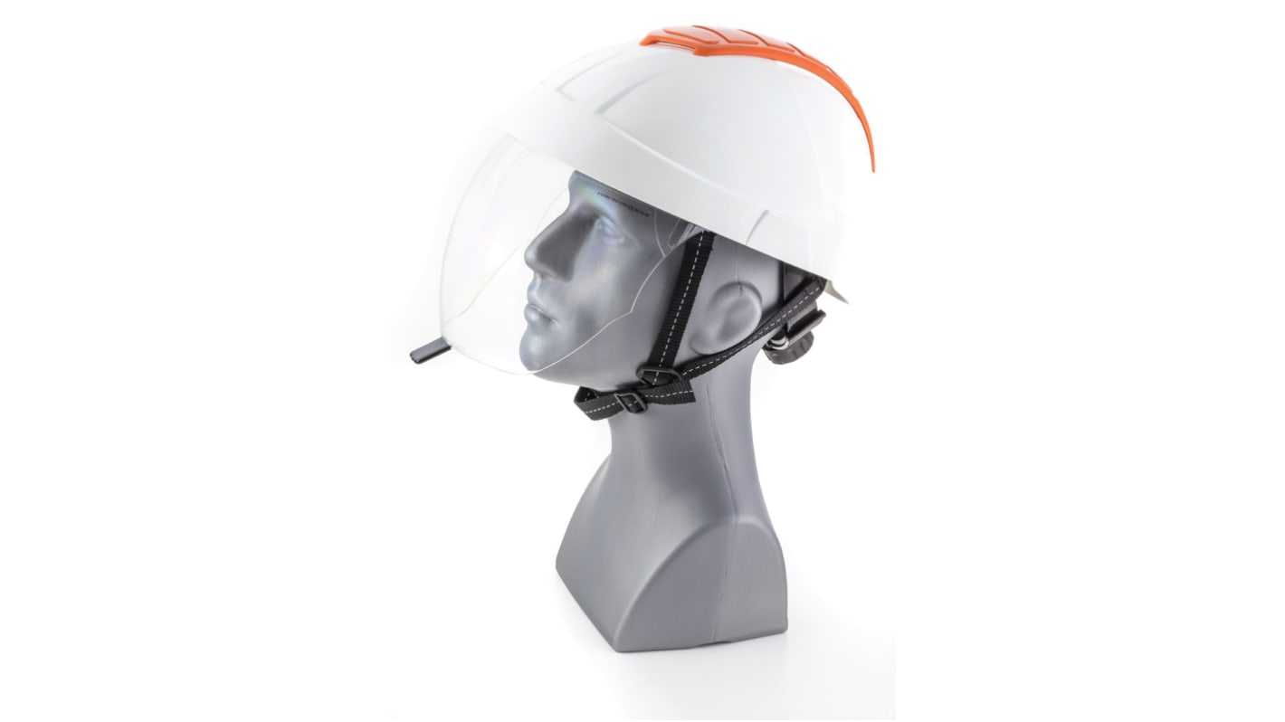 Alpha Solway E-Man White Safety Helmet