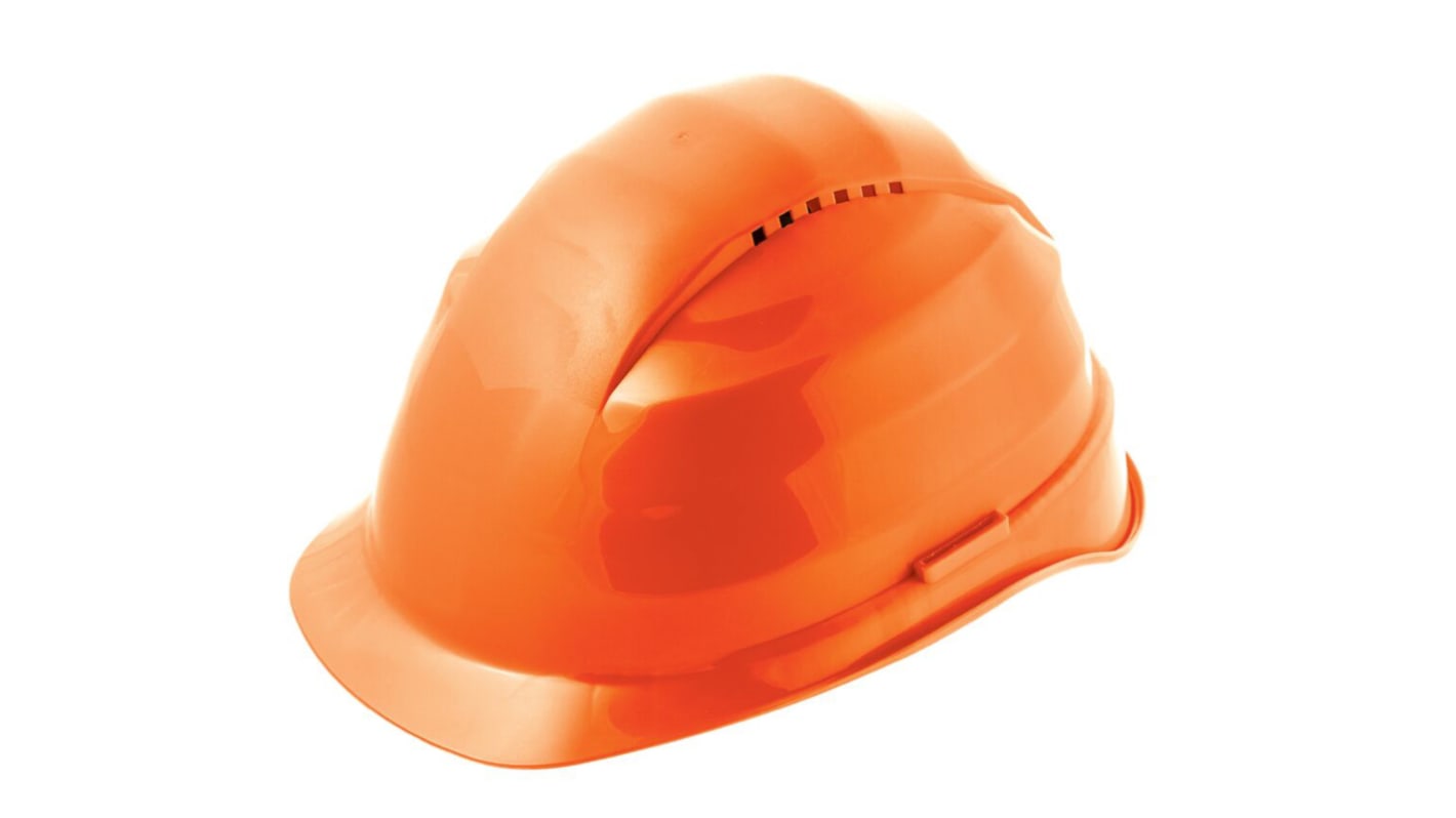 Skytec Rockman Orange Safety Helmet, Ventilated