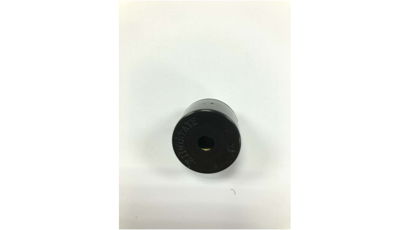 RS PRO 78dB Through Hole Continuous Piezo Buzzer, 23.8 (Dia.) x 16mm, 3V dc Min, 20V dc Max