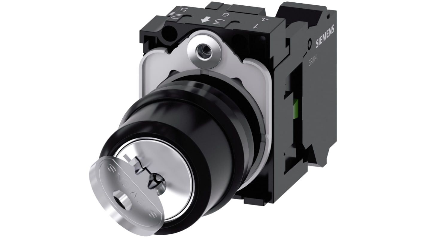 Siemens Key Switch, SPST 2-Way