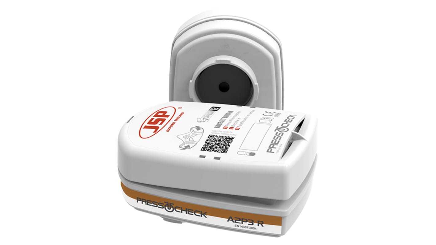 Cartucho de filtro JSP BMN740-000-600 para partículas compatible con Máscara de respirador JSP FORCE8