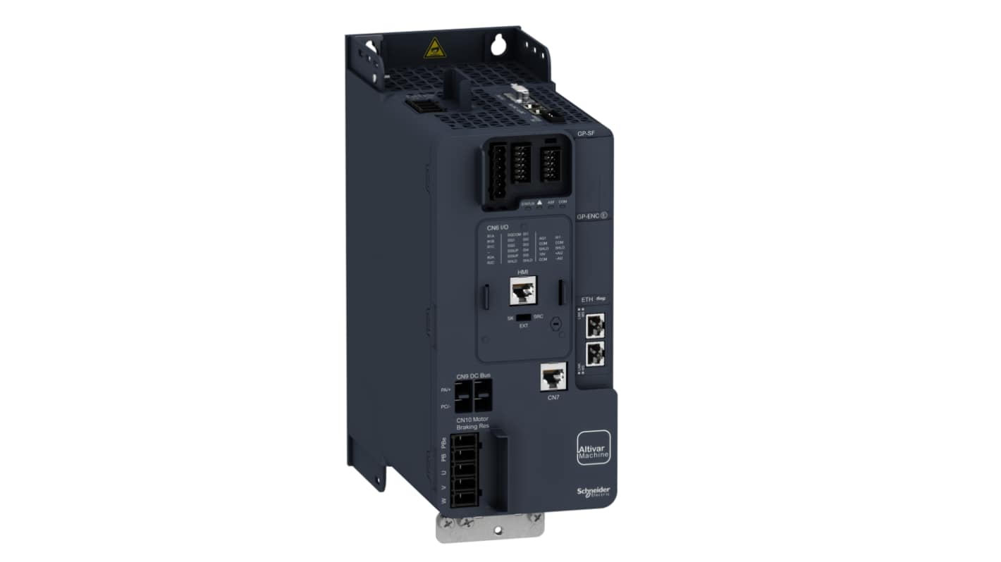 Schneider Electric 5.5 kW三相变频器, 380 → 480 V 交流, 11.6 A ， 12.2 A ， 15.3 A ， 16 A ， 20 A ， 9.4 A, 0.1 →