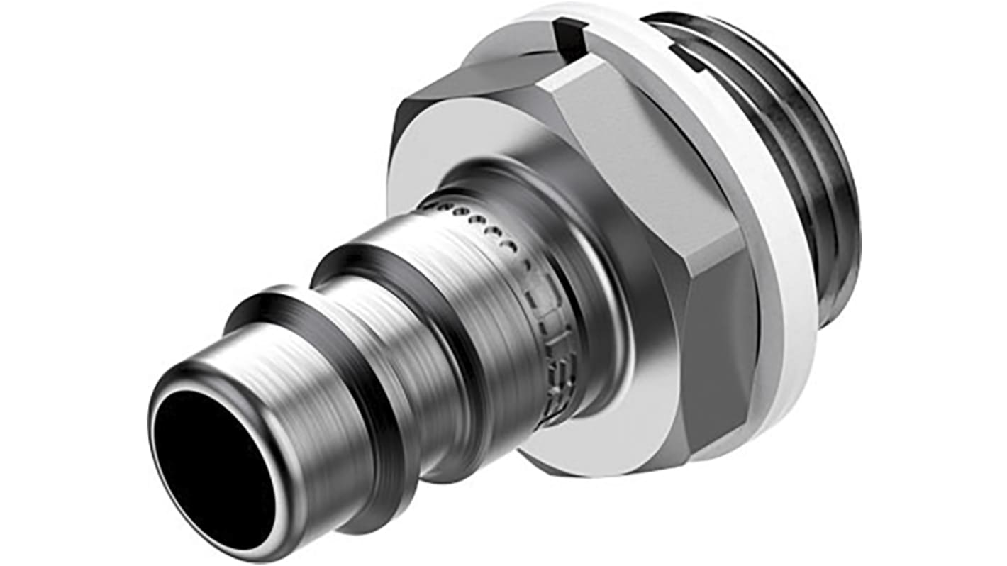 Festo Male Pneumatic Quick Connect Coupling, G 3/8 Male Threaded