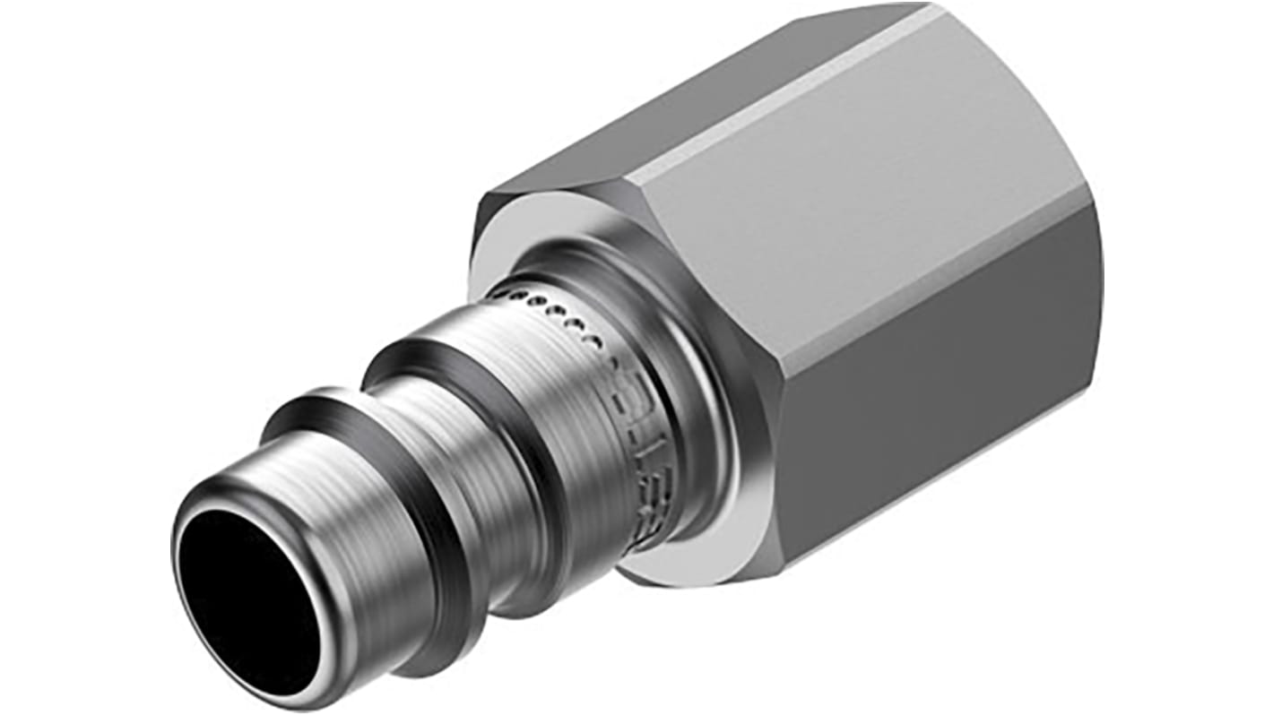 Festo Male Pneumatic Quick Connect Coupling, G 1/4 Female Threaded
