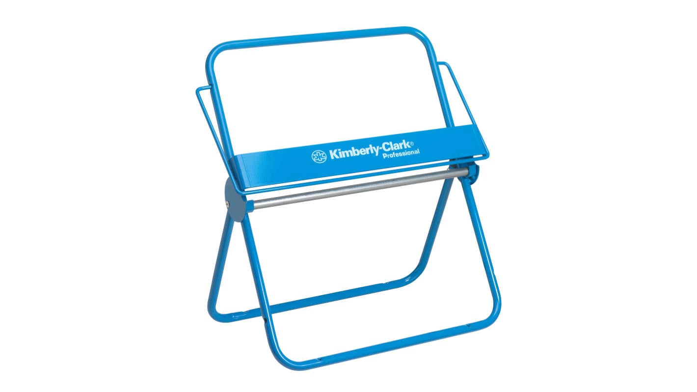 Dispenser salviette Kimberly Clark, da parete in Acciaio, Blu, 109mm x 395mm x 546mm