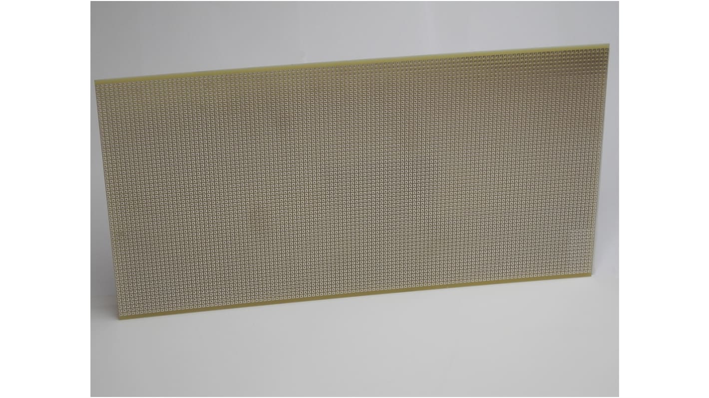 CIF Single Sided Matrix Board 1mm Holes, 2.54mm Pitch, 100 x 220mm