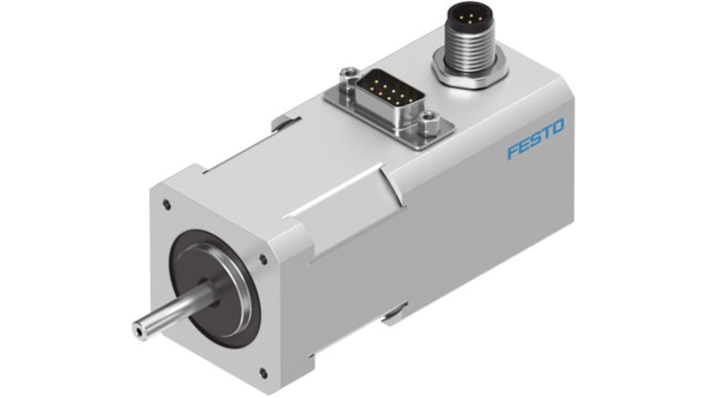 Festo EMMS-ST Series Hybrid Stepper Motor, 0.5Nm Torque, 48 V, 1.8°, 5mm Shaft