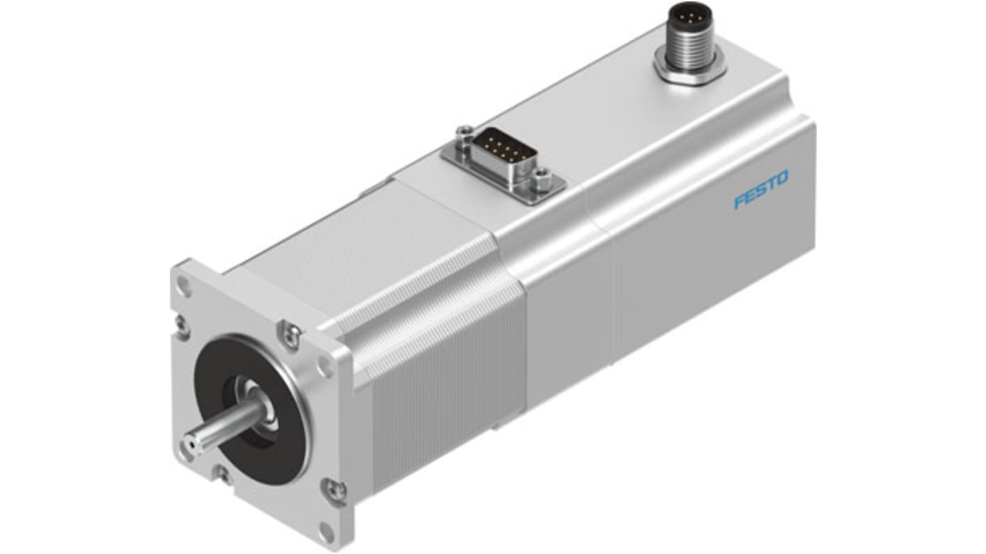 Festo EMMS-ST Series Hybrid Stepper Motor, 48 V, 1.8°, 6.35mm Shaft