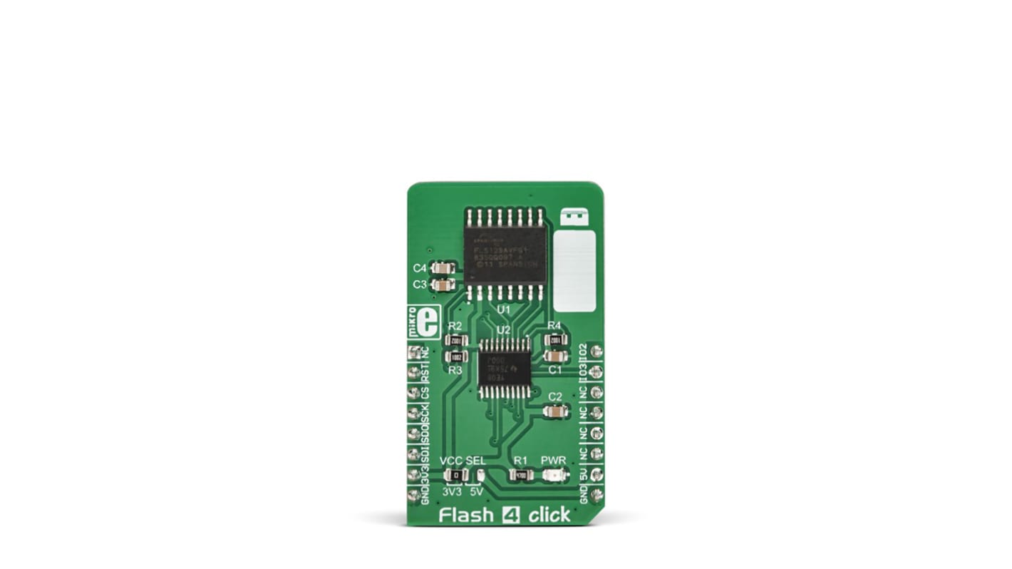 MikroElektronika MIKROE-3191, Flash 4 Click Add On Board