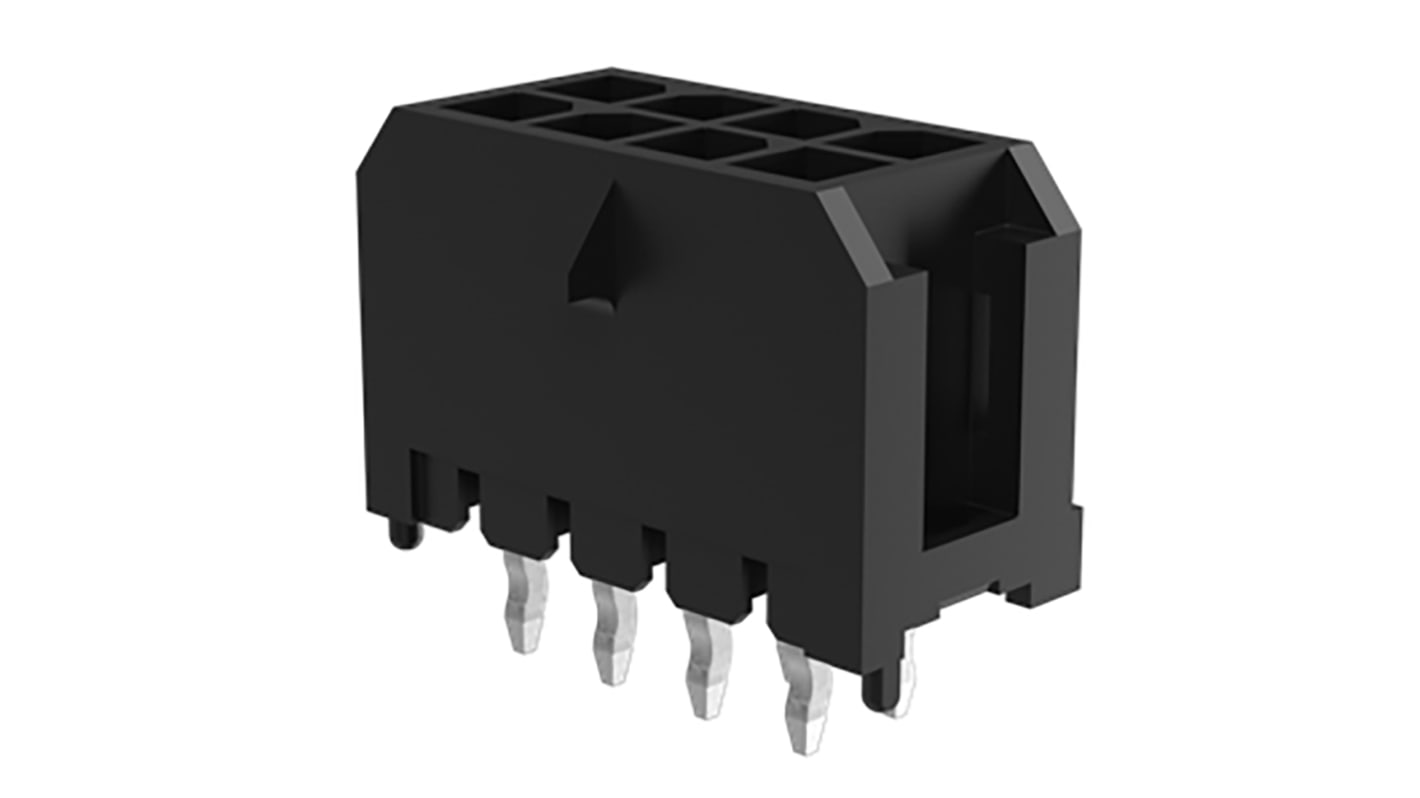 Amphenol Communications Solutions Minitek Series Straight Through Hole PCB Header, 12 Contact(s), 3.0mm Pitch, 2