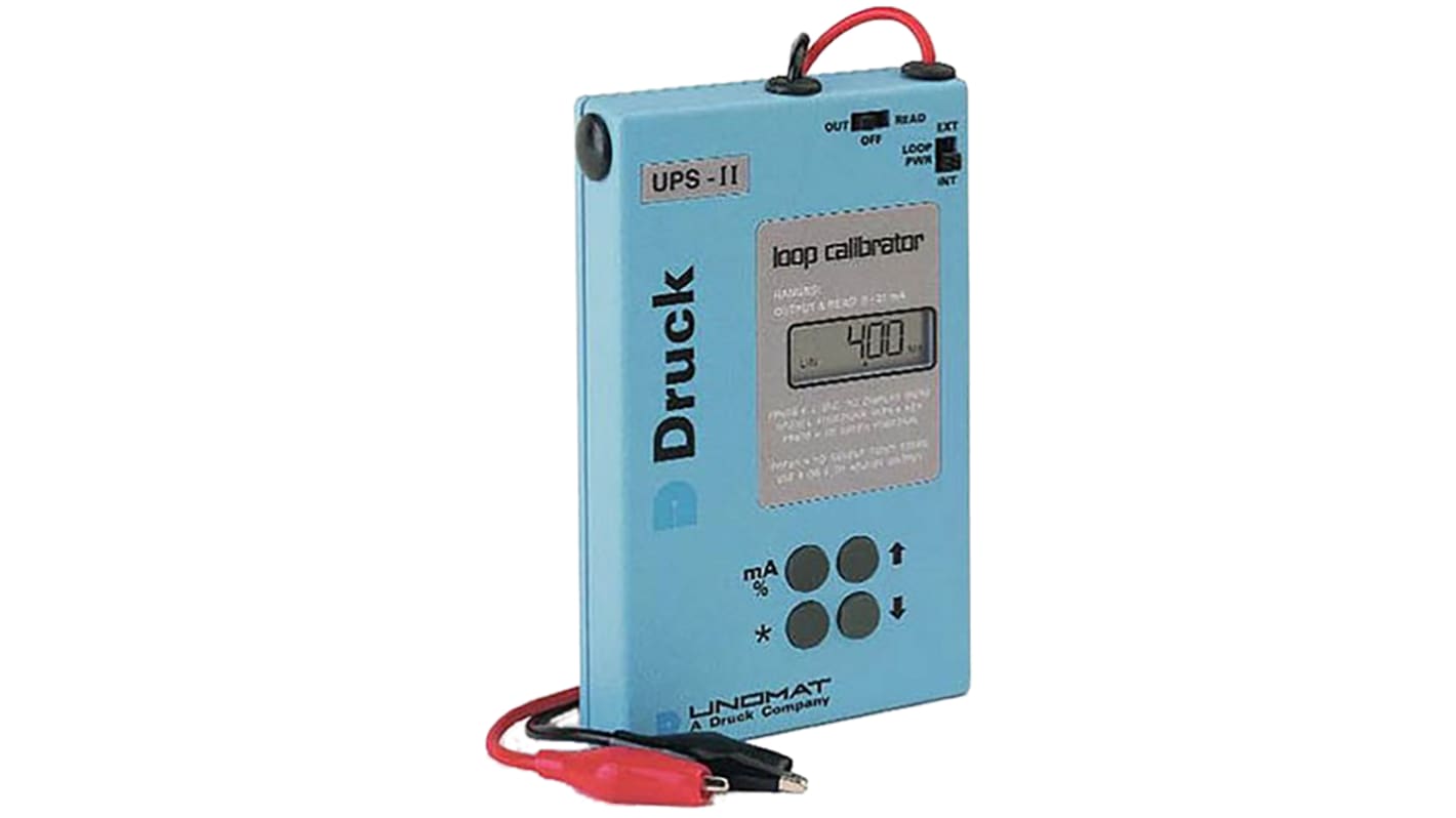 Druck UPS-II, 20mA Current Loop Calibrator - RS Calibration