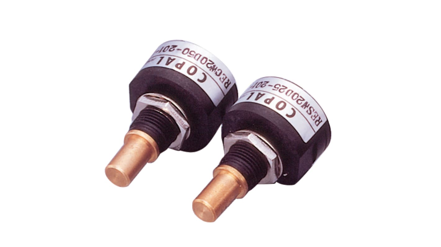 Nidec Components 5V dc 25 Pulse Optical Encoder with a 6 mm Round Shaft, Wire Lead