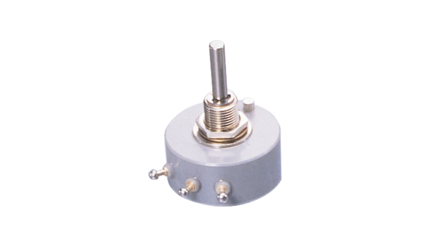 Nidec Components JP-30  Dreh Potentiometer 10kΩ ±2% / 1.5W , Schaft-Ø 4 mm