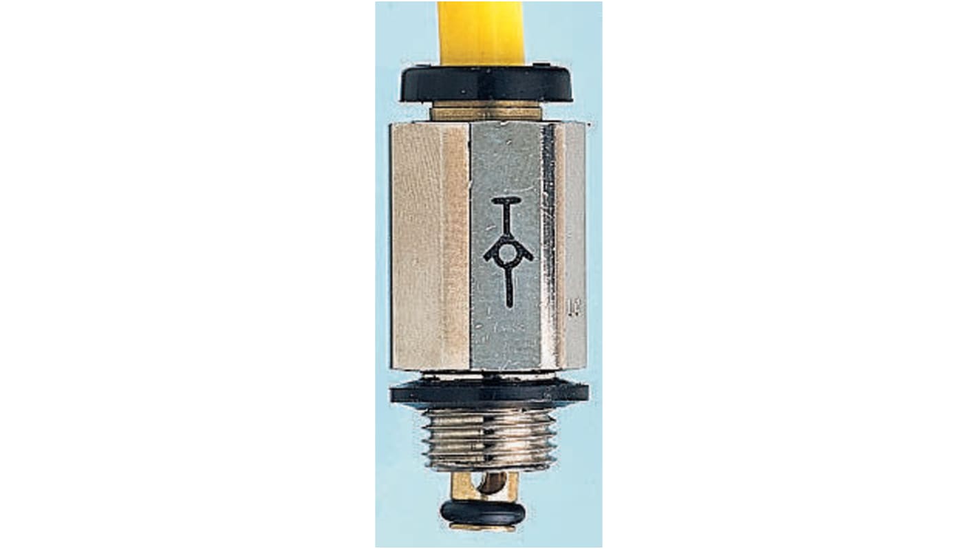 Legris LF3000 Series Straight Threaded Adaptor, G 3/8 Male to Push In 10 mm, Threaded-to-Tube Connection Style