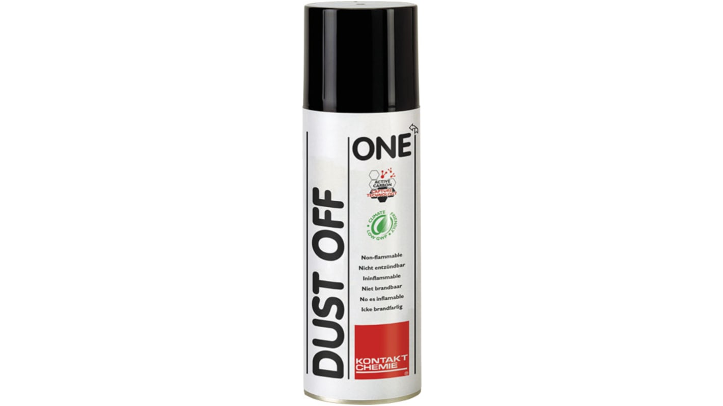 Kontakt Chemie DUST OFF ONE Druckluftspray Kohlendioxid, Schaumstoff, Wasser nicht entflammbar 75 g