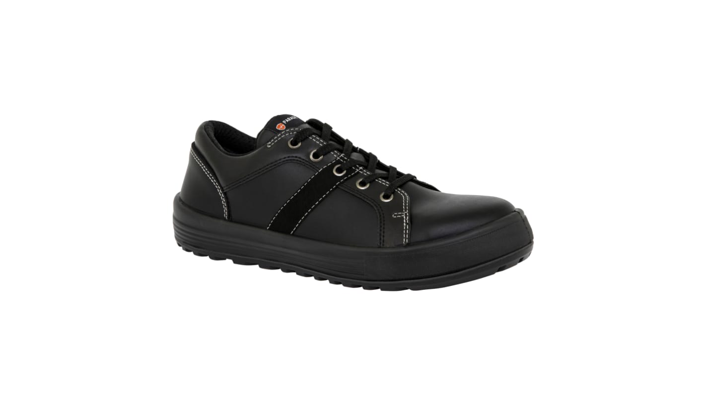 Parade Vargas Unisex Black Stainless Steel  Toe Capped Safety Trainers, UK 1, EU 34