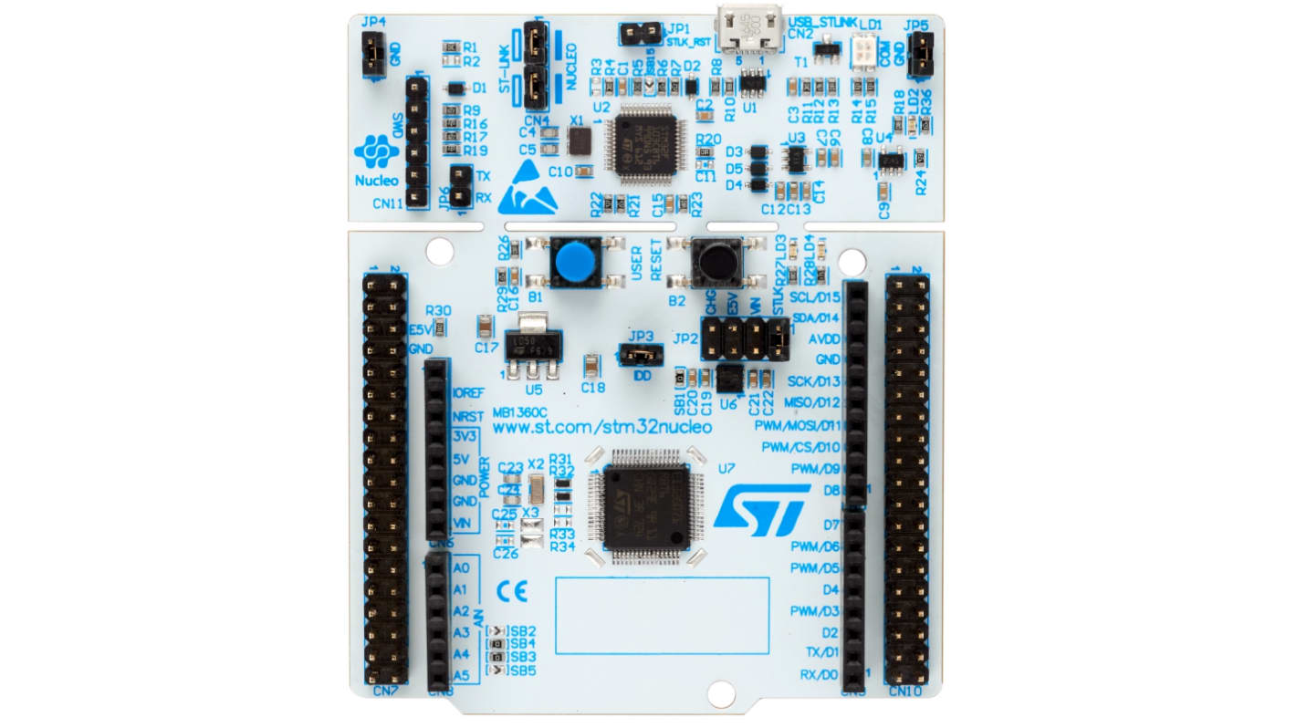 STMicroelectronics STM32 Nucleo-64 MCU Development Board NUCLEO-G071RB