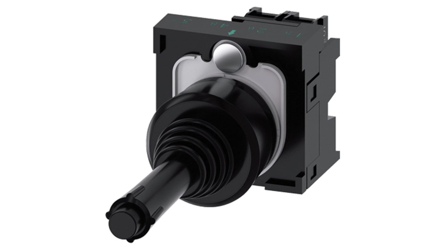 Siemens Joystick Switch Round, IP20, IP65, IP67 5 → 500V ac/dc