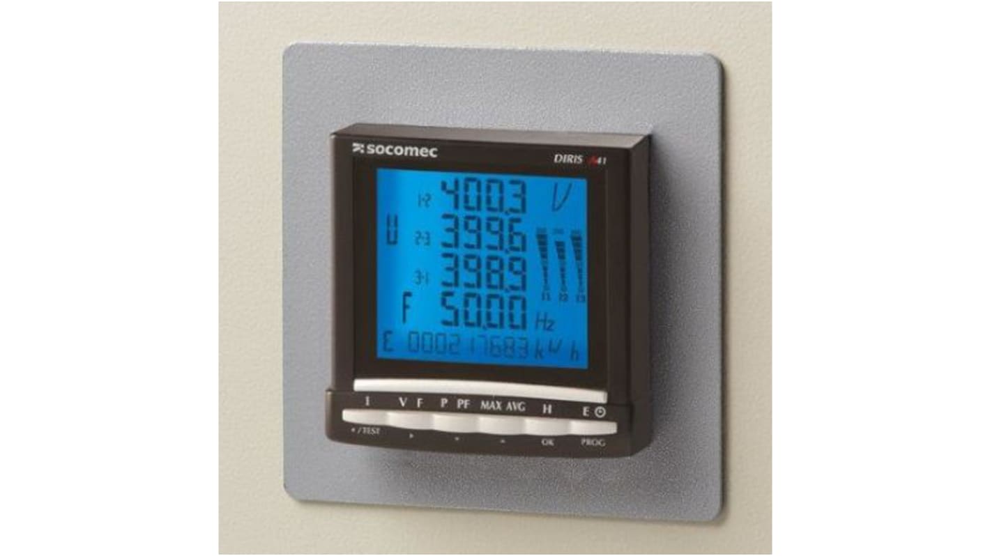 Socomec, Mounting Kit for use with Multifunction Meters