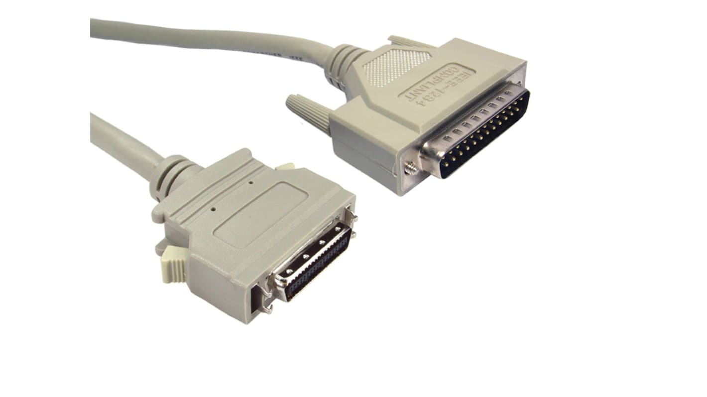 Kabel równoległy, 10m, Szary