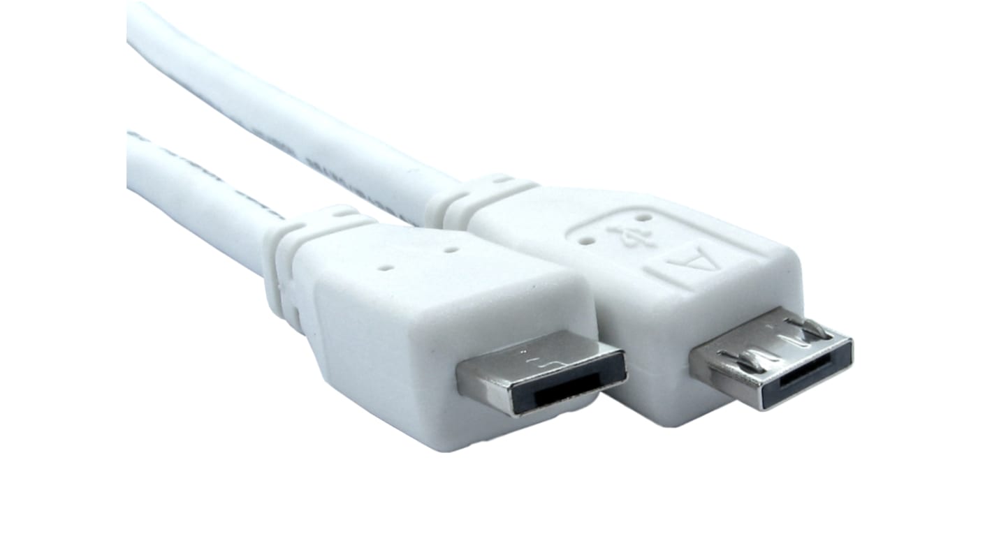 RS PRO USB-Kabel, Micro-USB A / Micro-USB B, 2m USB 2.0