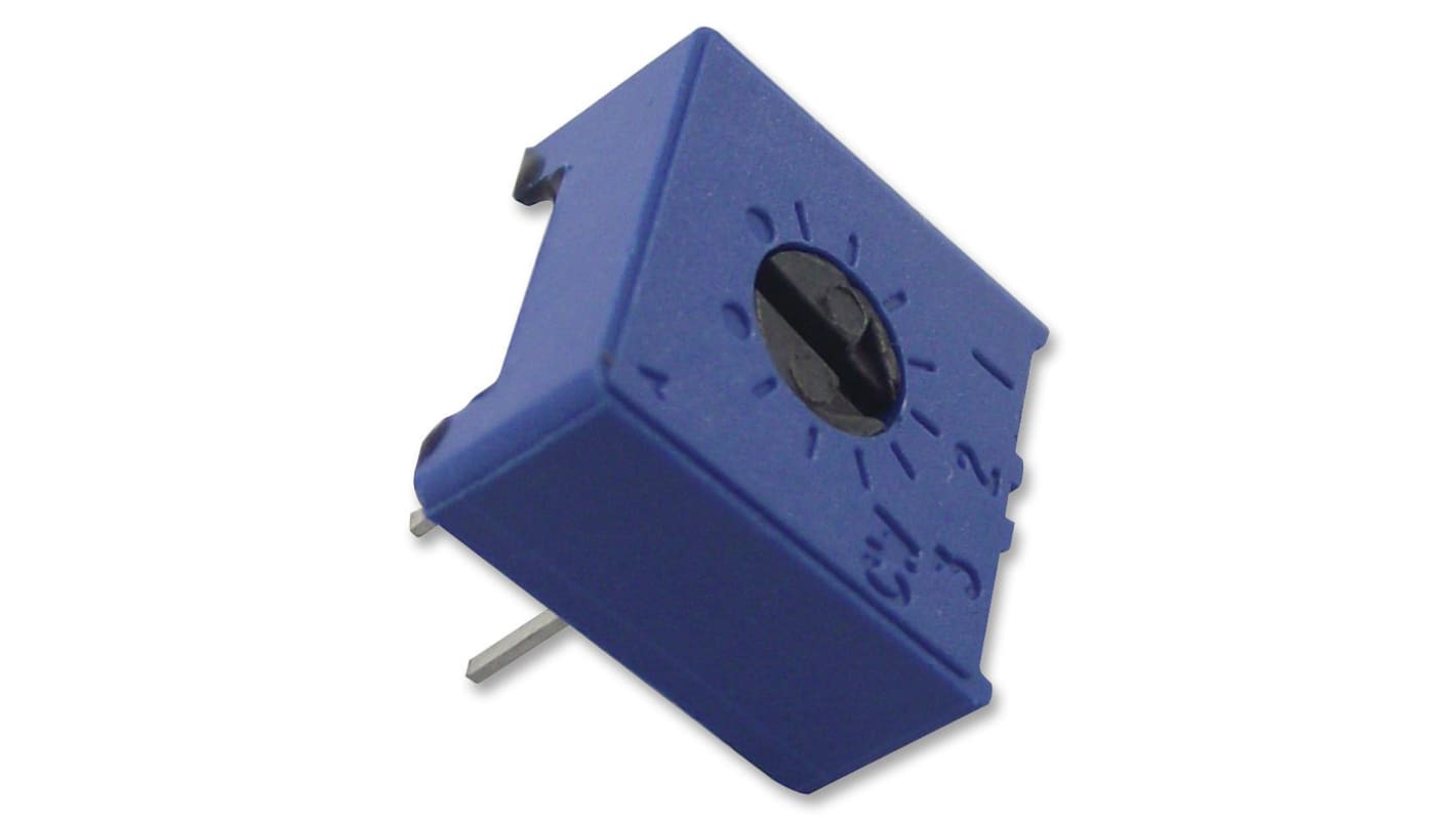 Potenziometro trimmer Vishay, 2kΩ, Regolazione dall'alto, Su foro