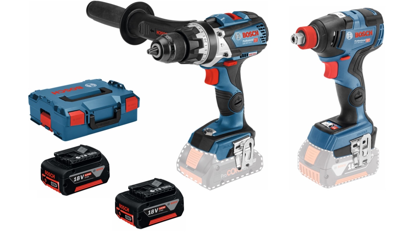 Bosch 06019G4273, 18V Cordless Power Tool Kit, Type G - British 3-pin