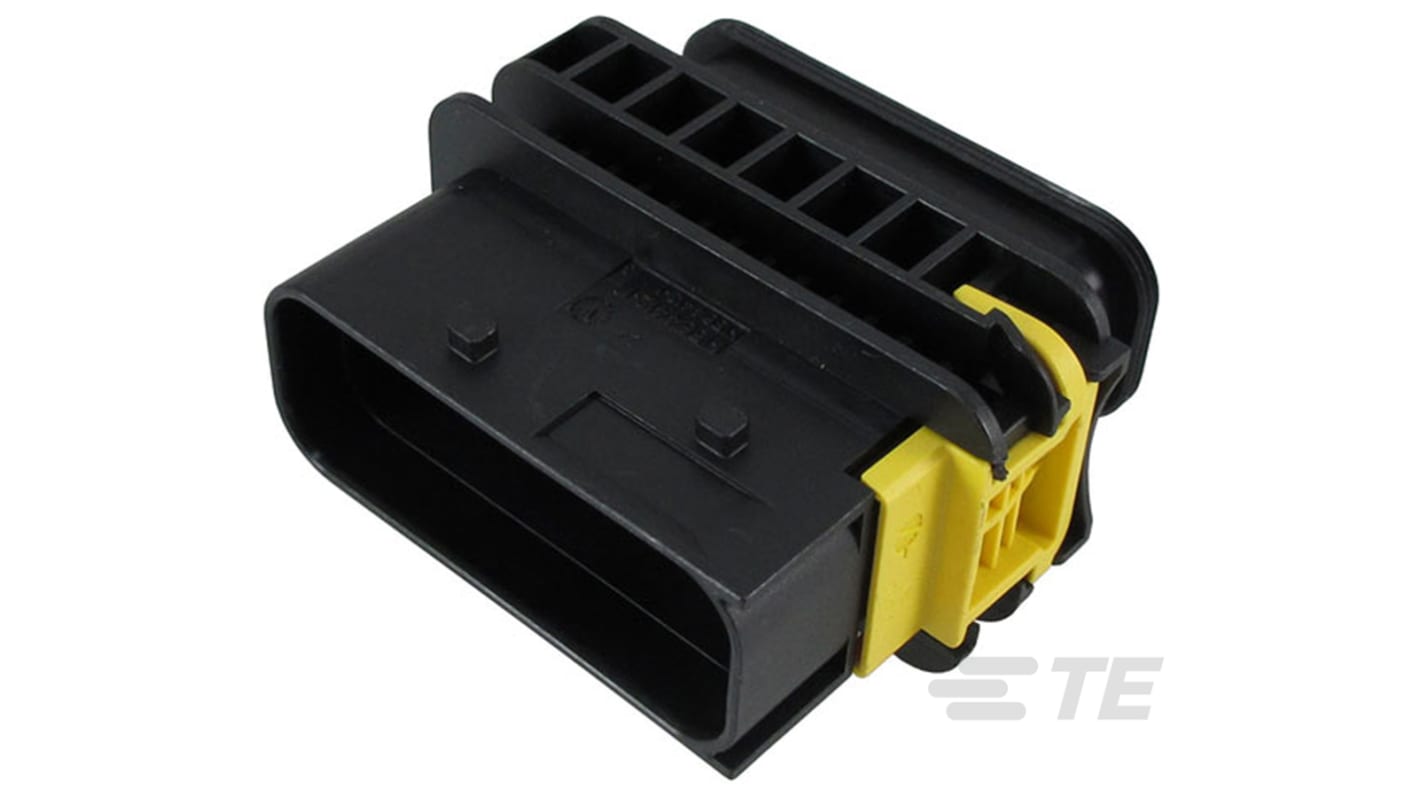 Conector de automoción TE Connectivity HDSCS Hembra de 18 vías en 2 filas, 20A, IP67, IP6K9K